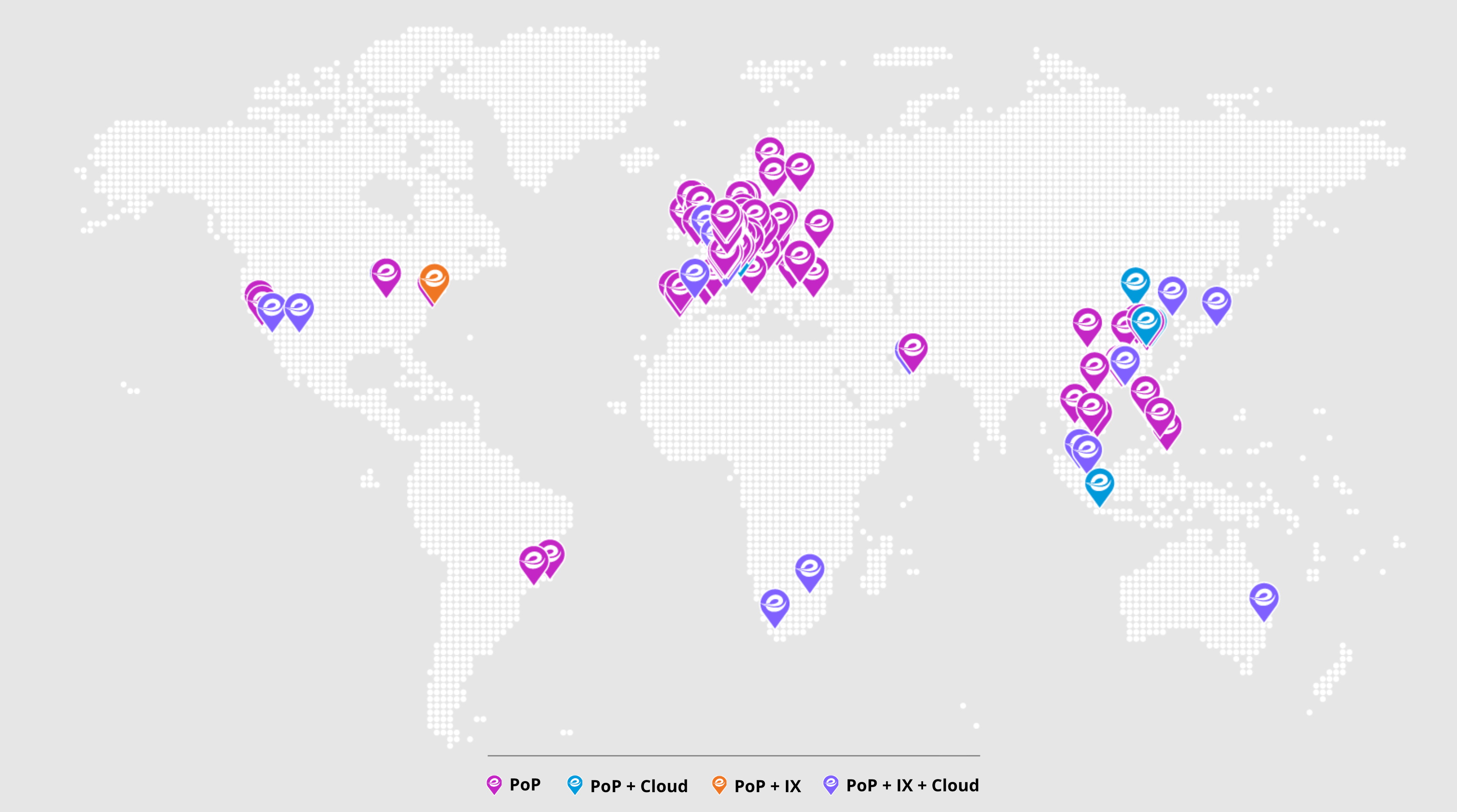 Epsilonグローバルネットワークファブリック - 167都市をカバー