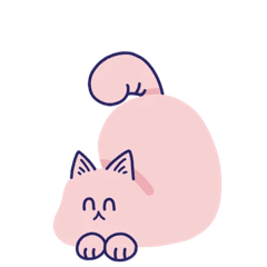 호기심 많은 민트 고양이 라온